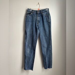 Vintage Lee high waist blue jeans